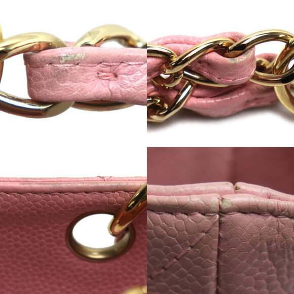 CHANEL Pink Caviar Leather Tote Bag - Picture 8 of 9